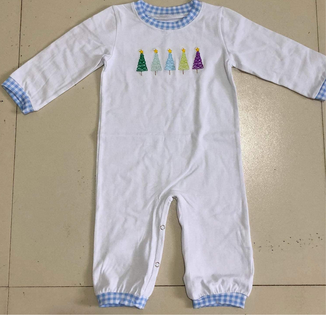 Winter tree romper