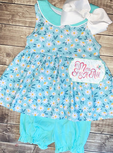 Daisy peplum set