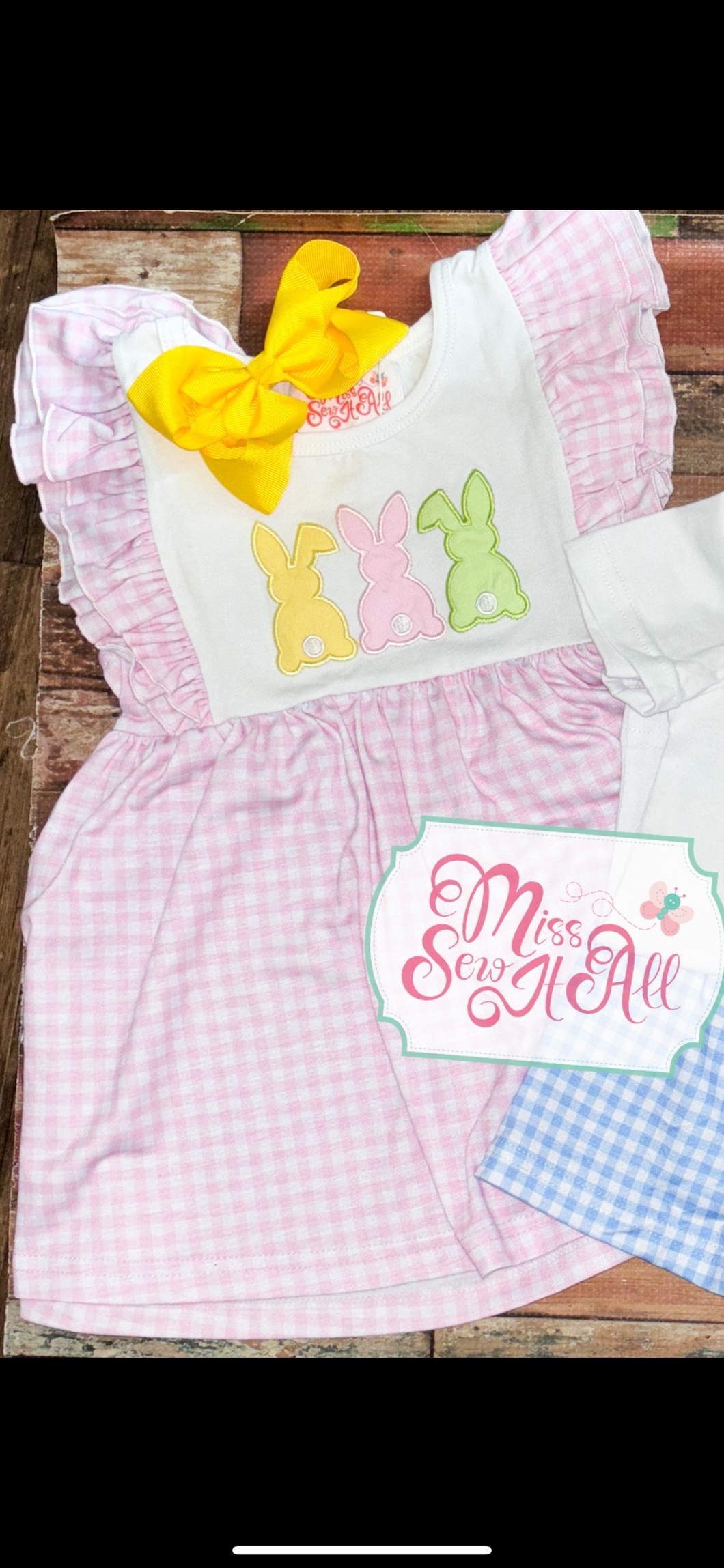 Pink bunny dress