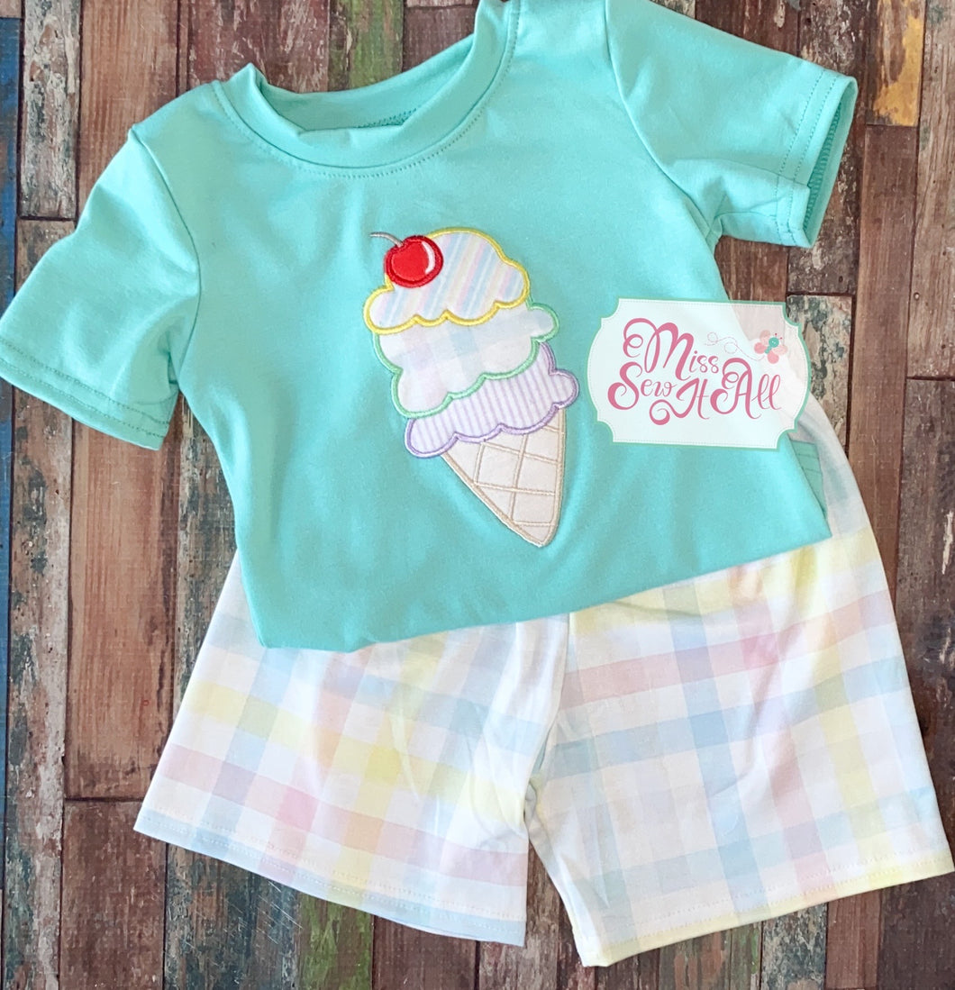 Ice cream boys set