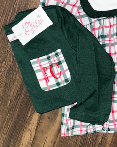 Plaid pocket shirt