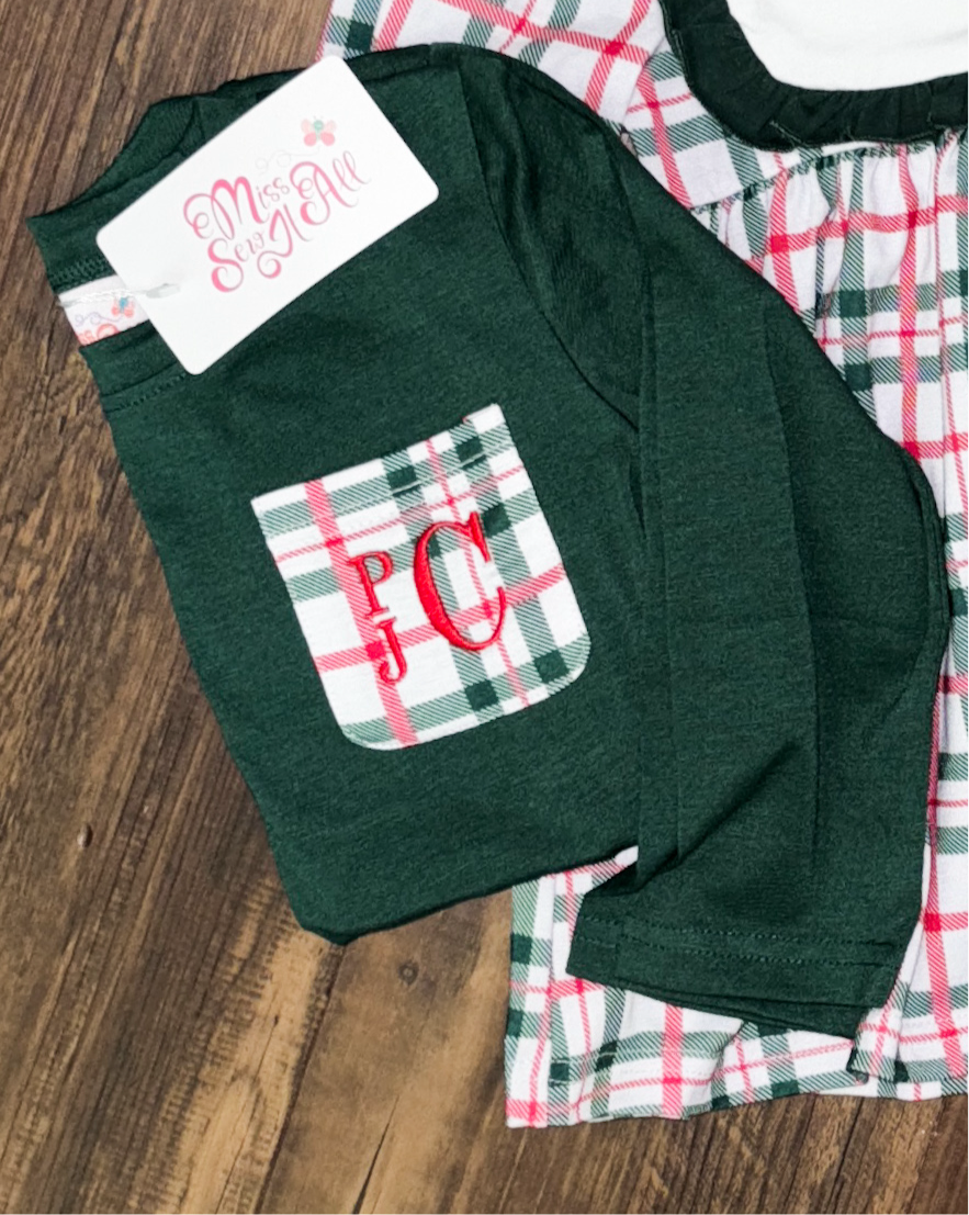 Plaid pocket shirt