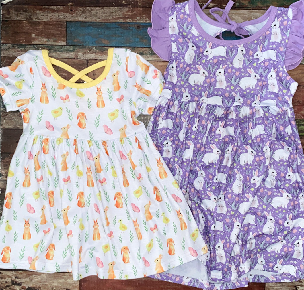 Purple bunny dress