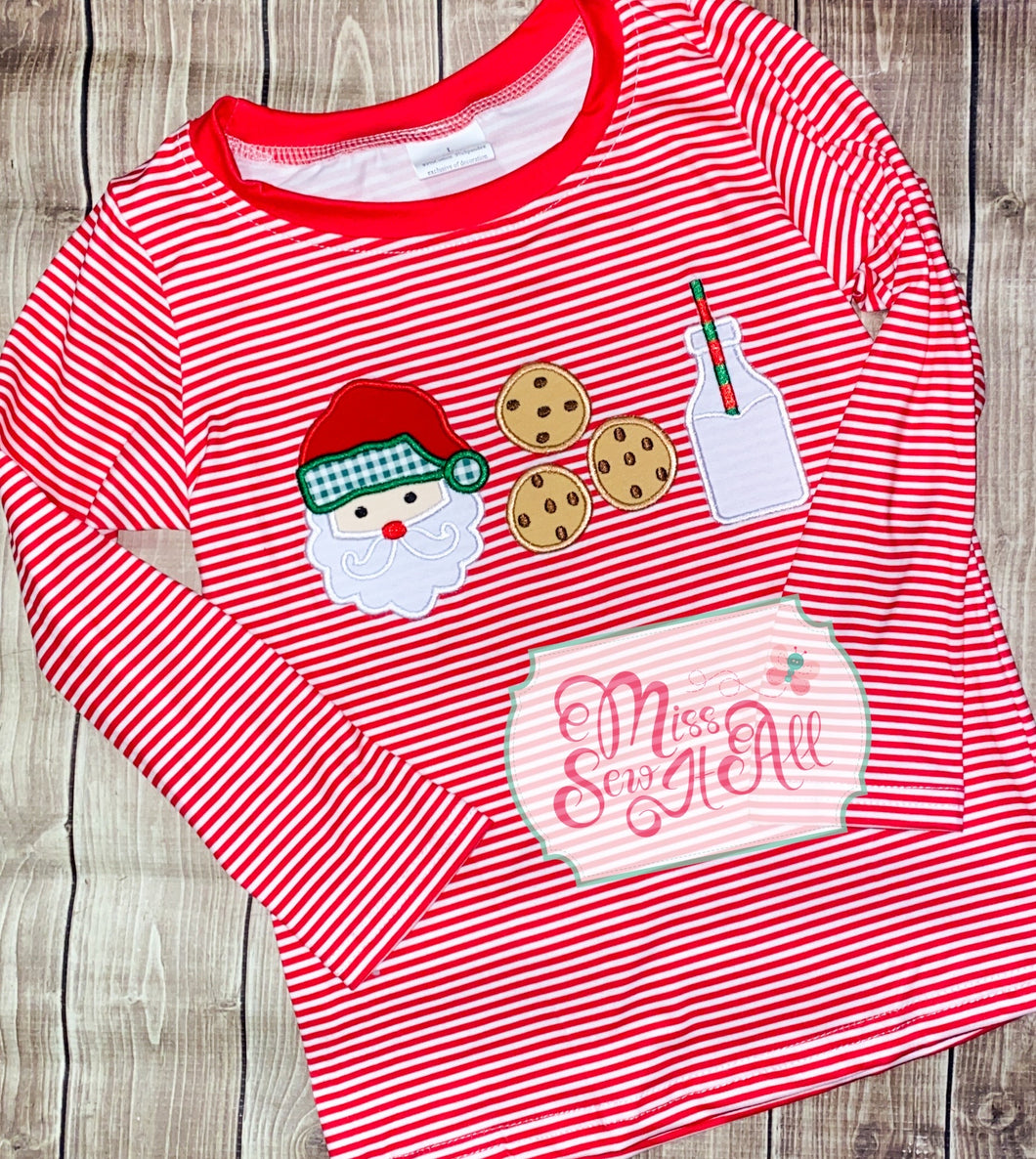 Santa cookies top