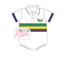 Load image into Gallery viewer, Mardi Gras Gator
