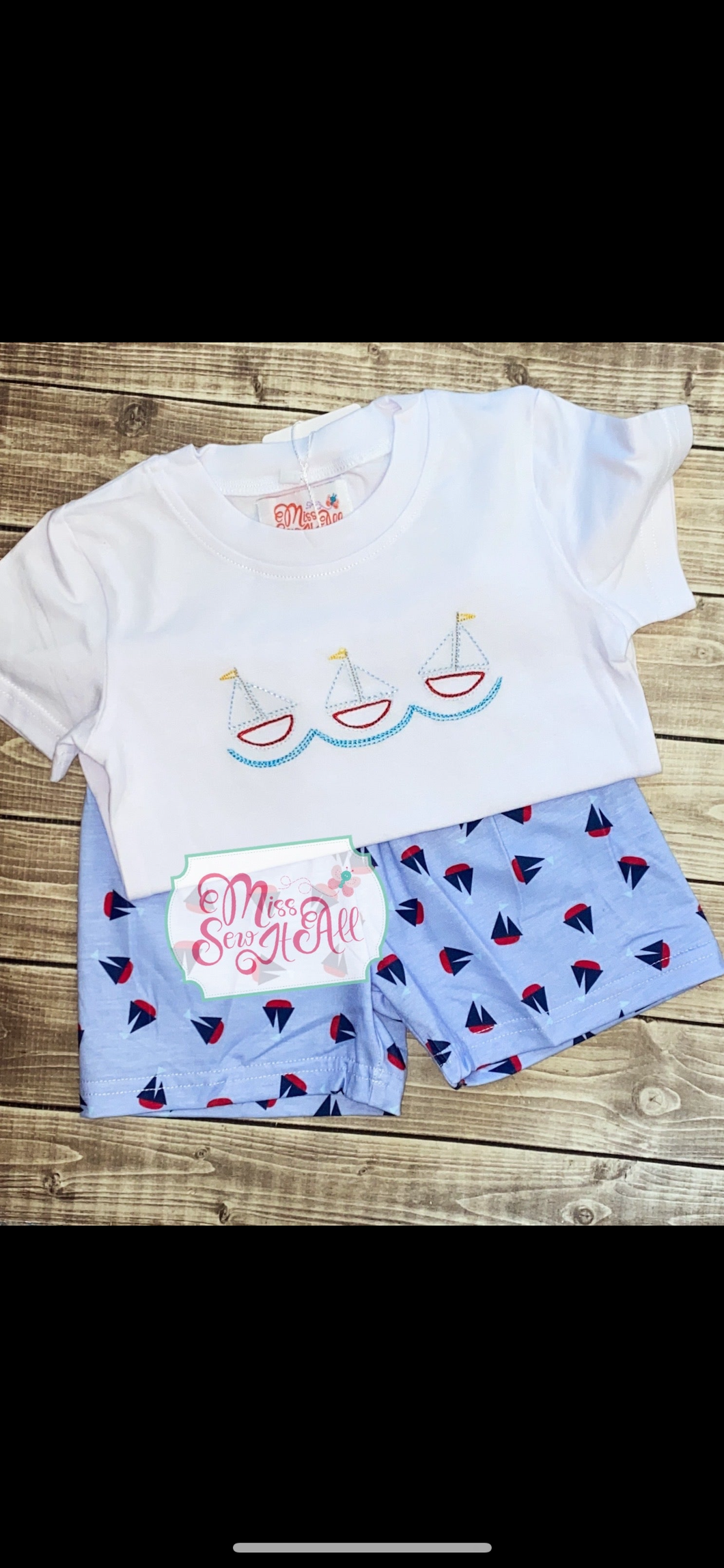 Sailboat set