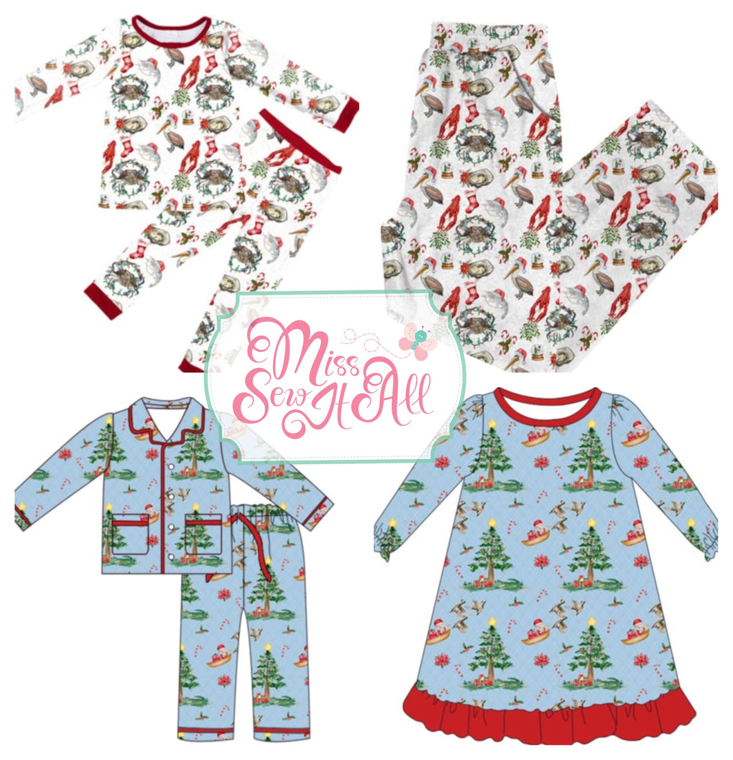 Cajun Christmas loungewear