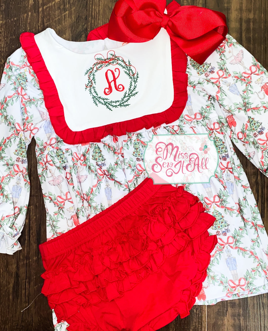 Nutcracker bloomer set OR dress