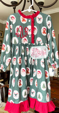 Load image into Gallery viewer, Christmas stripe youth Set, Gown, or Romper
