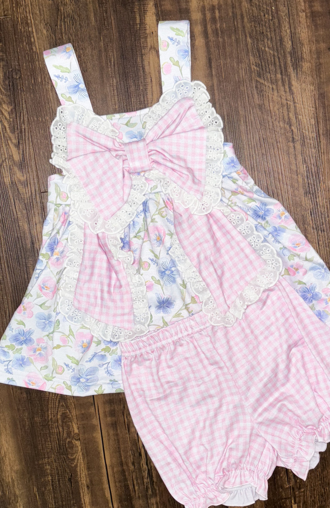 Floral bloomer set