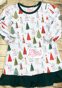 Christmas tree gown
