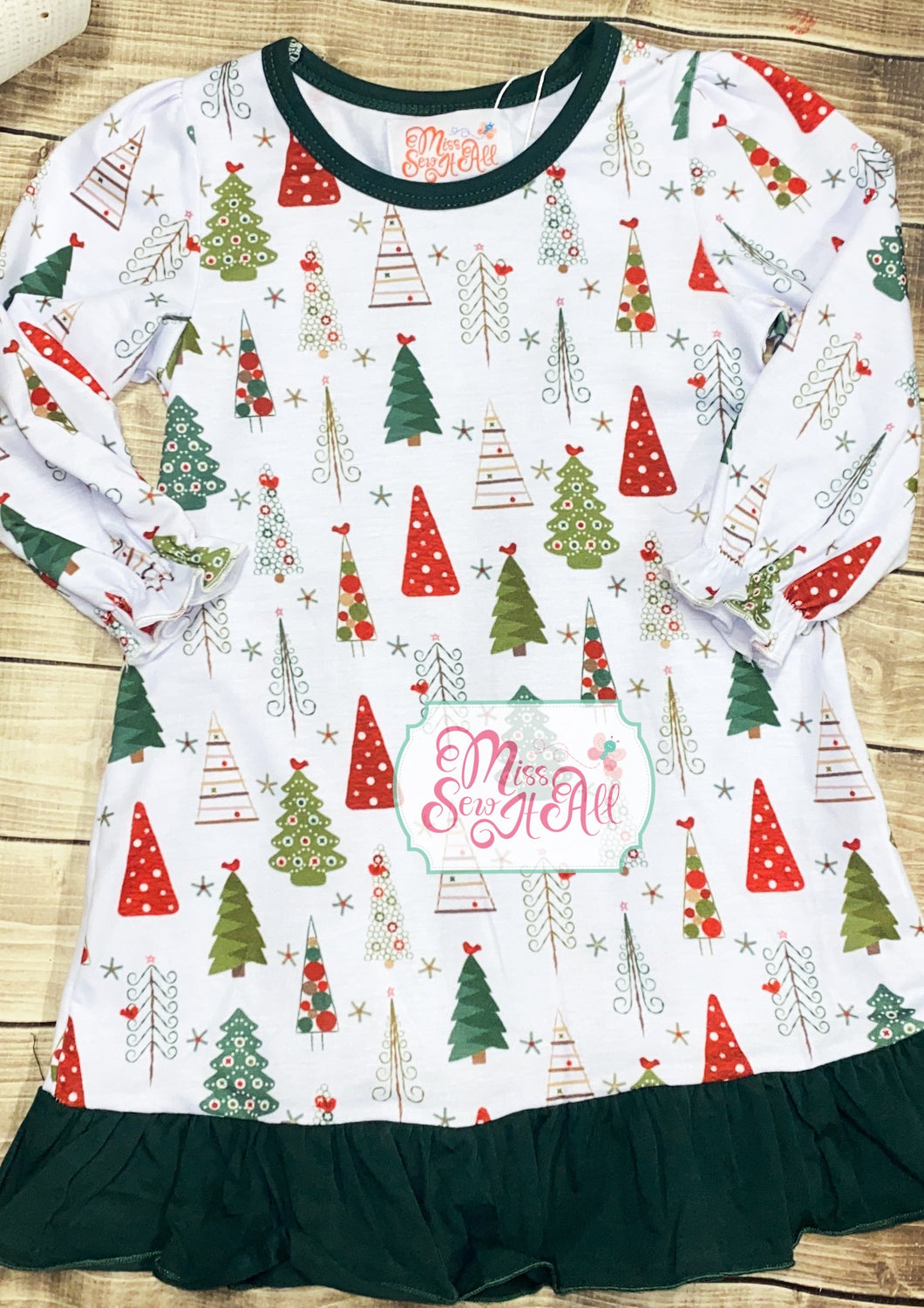 Christmas tree gown