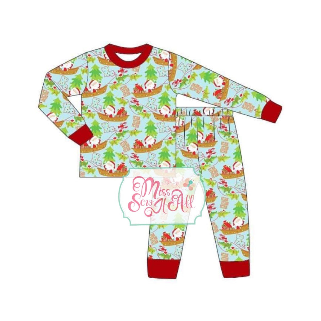 Cajun Christmas pjs set