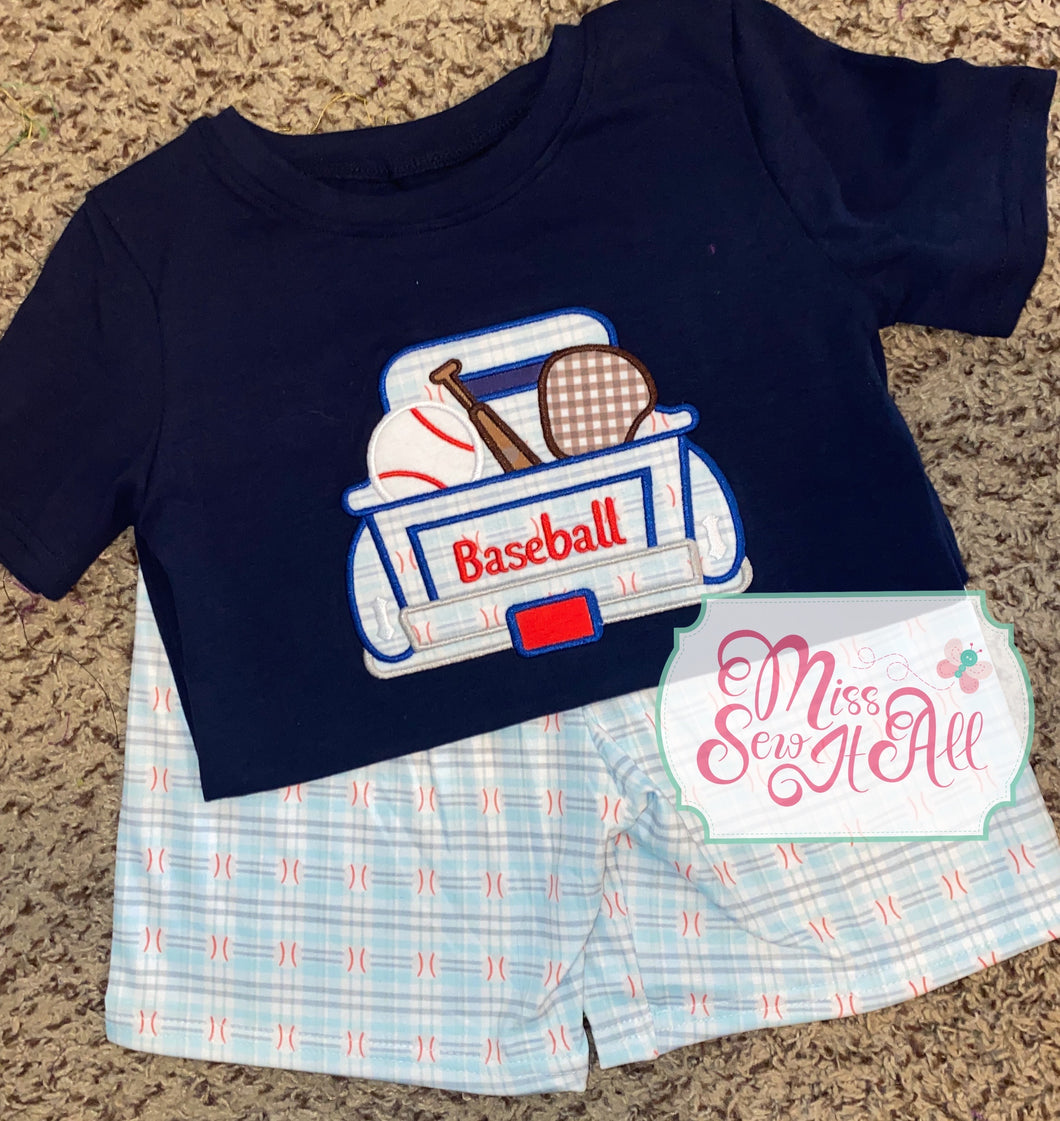 Baseball truck outfit