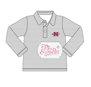Long sleeve Nicholls polo