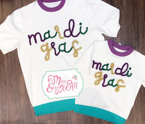 MG youth tinsel SS shirt