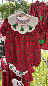 Tree plaid bubble