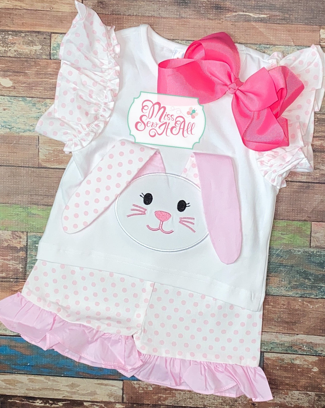 Pink bunny set