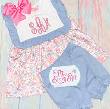 Load image into Gallery viewer, Floral peplum set
