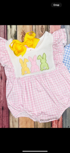 Pink bunny bubble