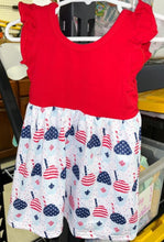 Load image into Gallery viewer, RWB snowball dress
