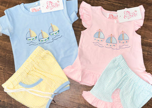 Summer sailboats