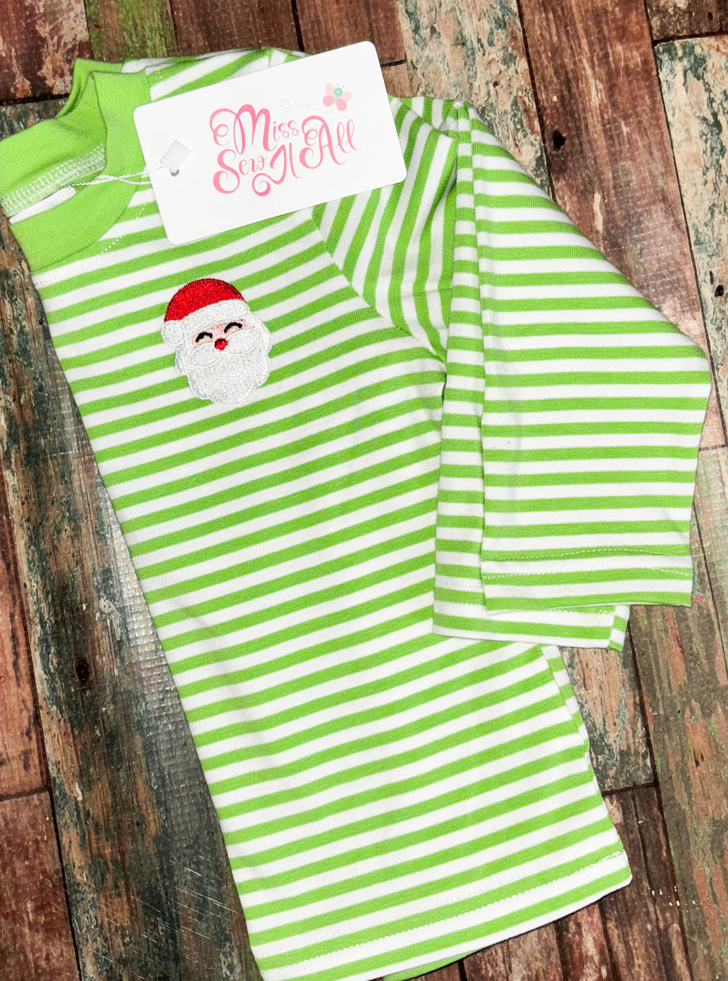 Long sleeve Santa tee
