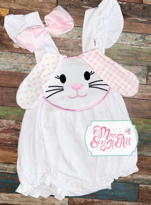 Girl bunny bubble